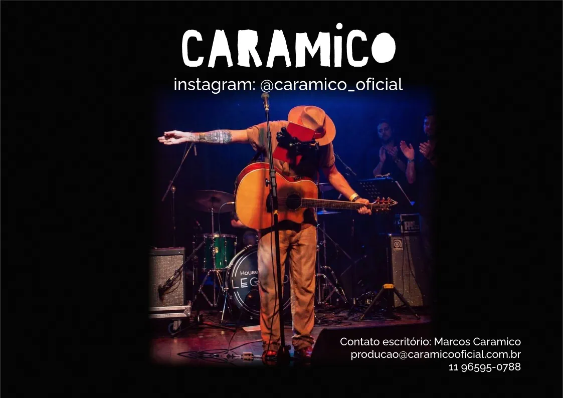 Caramico no Palco